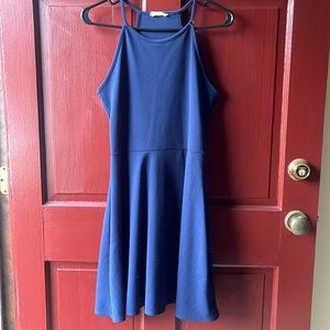 Navy blue dress